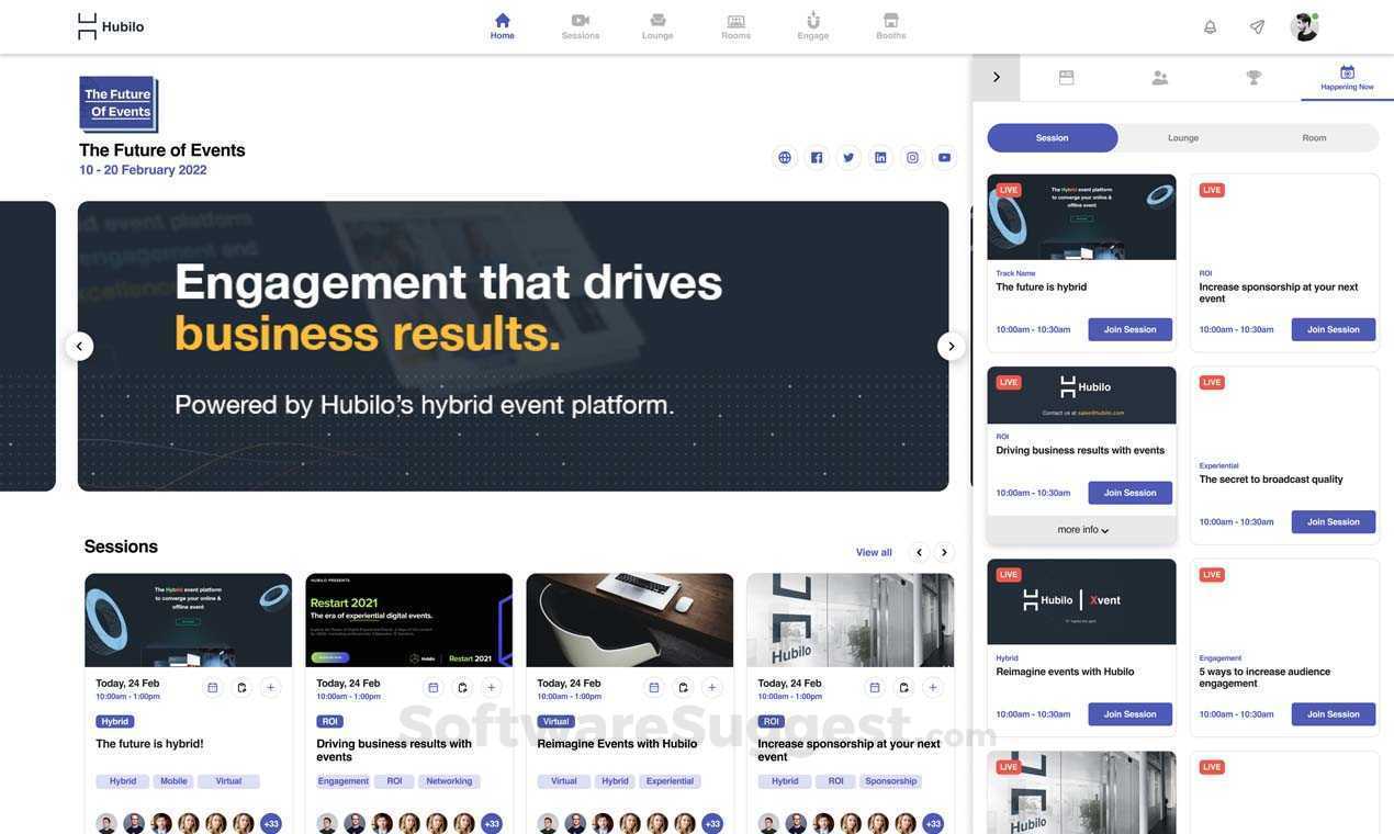 Hubilo Virtual Small Screenshot 4